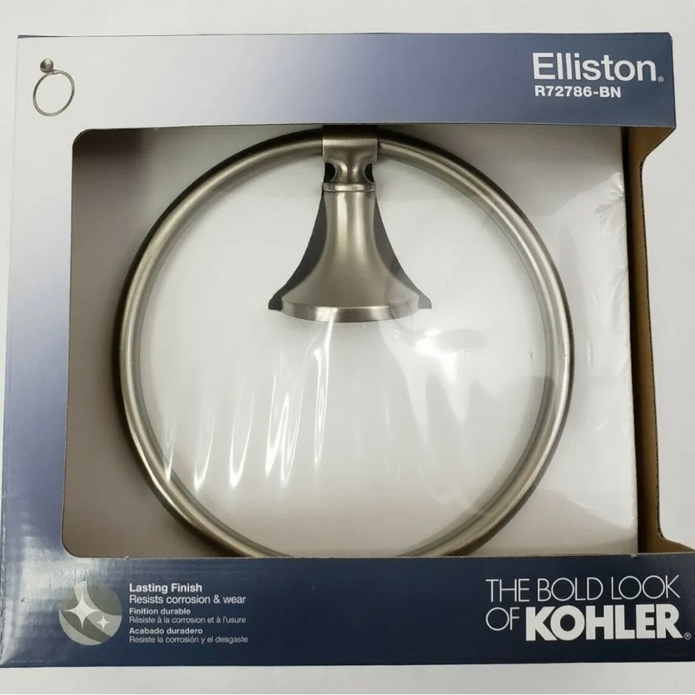 New KOHLER Elliston Towel Ring